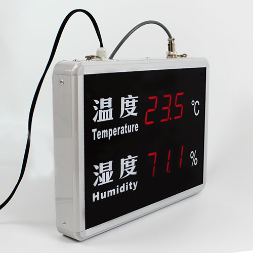 深圳擂彩新款工业温湿度显示屏HT318A