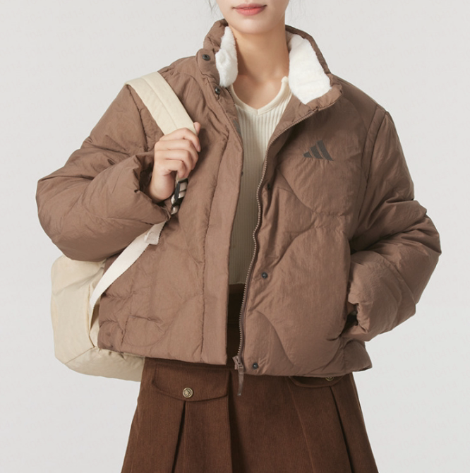 阿迪达斯女子保暖运动羽绒服