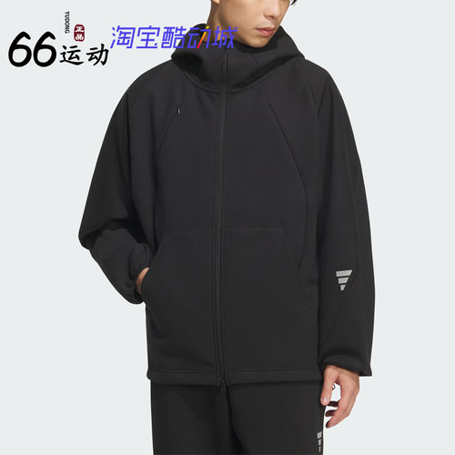 阿迪达斯三叶草男子连帽夹克外套