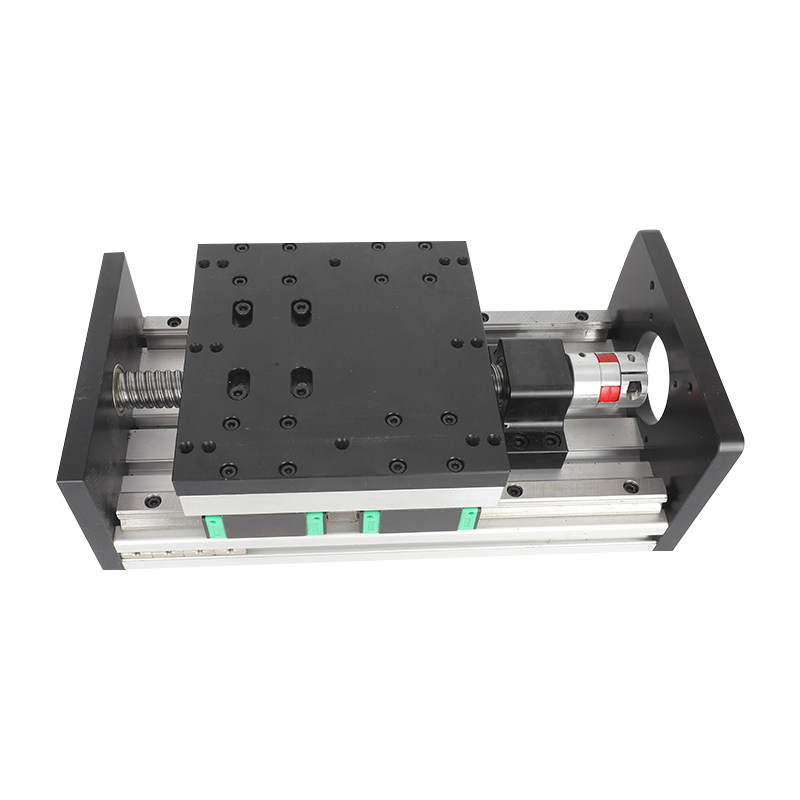 견고한 슬라이드 모듈 이중 라인 레일 GX150 확장 내하중 볼 스크류 슬라이드 고온 방지 모션 작업대