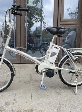 松下助力自行车20寸日本电动车原装进口通勤小轮径内三速变速学生