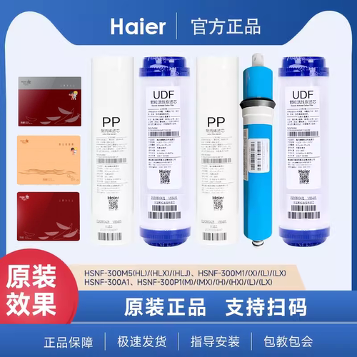 海尔净水器HSNF-300P1(H)滤芯施特劳斯智净滤网家用正品纳滤膜PP