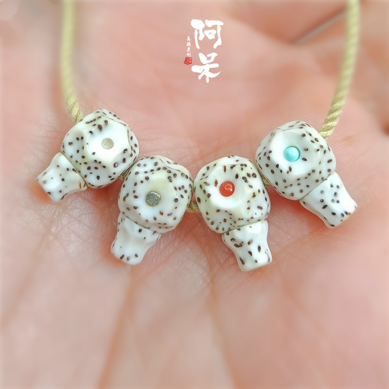 星月菩提无相三通佛头榫卯结构图片