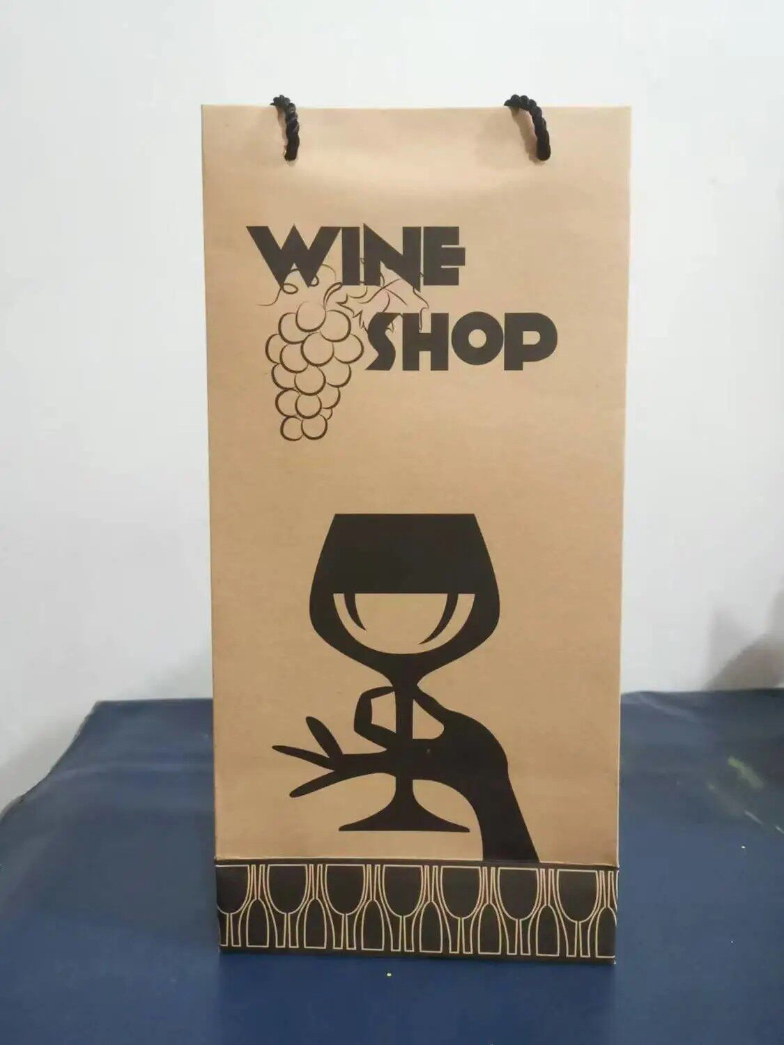 红酒袋子牛皮纸袋红酒袋葡萄酒袋红酒包装袋特价