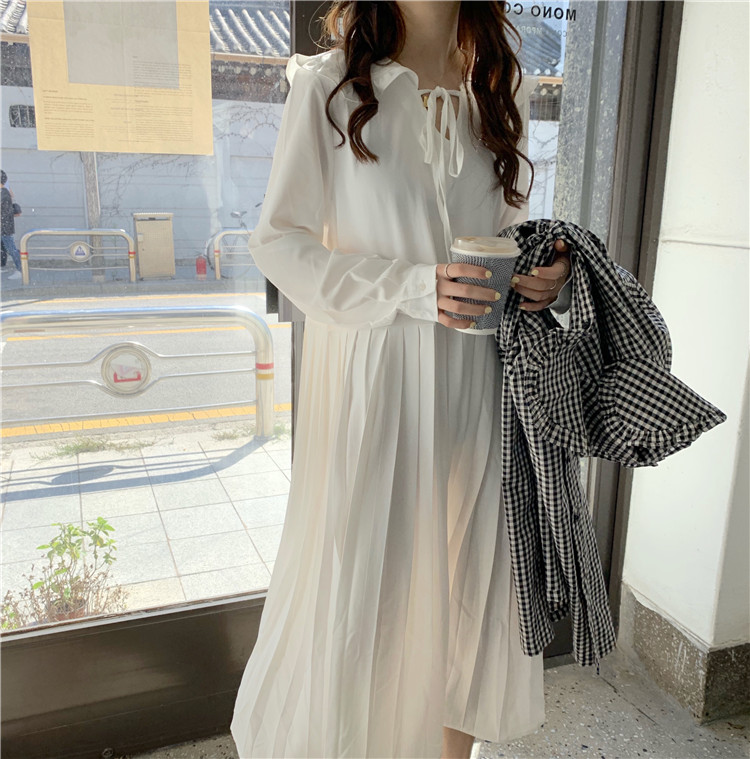 Real shot! Real price! Solid versatile dress