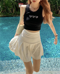 Real shot! Real price! Simple American AA solid skirt