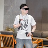 2026年新款短袖T恤钱塘3019TX3090P75真模，男装T恤，电商A023