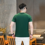 2026年新款短袖T恤钱塘3019TX230P70真模黑色，男装T恤，电商A023