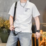 2026年新款微阔短袖T恤钱塘3019TX3077P75真模，男装T恤，电商A023