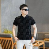 2026年新款短袖POLO衫钱塘3019PL3108P75真模，男装T恤，电商A023