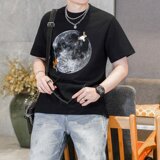 2026年新款微阔短袖T恤钱塘3019TX3075P75真模，男装T恤，电商A023