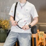 2026年新款微阔短袖T恤钱塘3019TX3073P75真模，男装T恤，电商A023