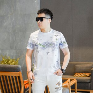 2026年新款短袖T恤 钱塘3019 TX3082 P68 真模，男装T恤，电商A023