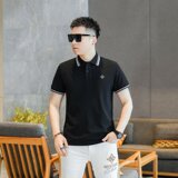 2026年新款短袖POLO衫钱塘3019PL3089P68真模商标已注册，男装T恤，电商A023