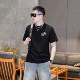 2026年新款微阔短袖T恤钱塘3019TX3076P75真模，男装T恤，电商A023