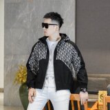 2026年新款连帽休闲夹克钱塘3019-JK9297P155真模，男装夹克，电商A023