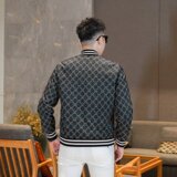 2026年新款圆领休闲夹克钱塘3019-JK9309P145真模商标已注册，男装夹克，电商A023
