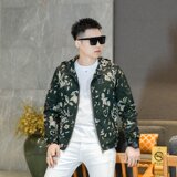 2026年新款连帽休闲夹克钱塘3019-JK9307P140真模商标已注册，男装夹克，电商A023