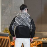 2026年新款连帽休闲夹克钱塘3019-JK9297P155真模，男装夹克，电商A023