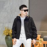 2026年新款连帽休闲夹克钱塘3019-JK9300P140真模，男装夹克，电商A023