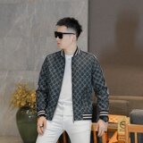 2026年新款圆领休闲夹克钱塘3019-JK9309P145真模商标已注册，男装夹克，电商A023