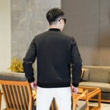2025年新款印花圆领休闲夹克3019-JK9285P135真模，男装夹克，电商A023