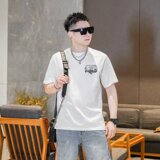 2026年新款微阔短袖T恤钱塘3019TX3071P75真模商标已注册，男装T恤，电商A023