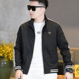 商标已注册2025年新款翻领休闲夹克JK88623P175假模，男装夹克，电商A023