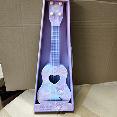 三丽鸥乐器吉他玩具中号尤克里里培养孩子动手能力音乐天赋