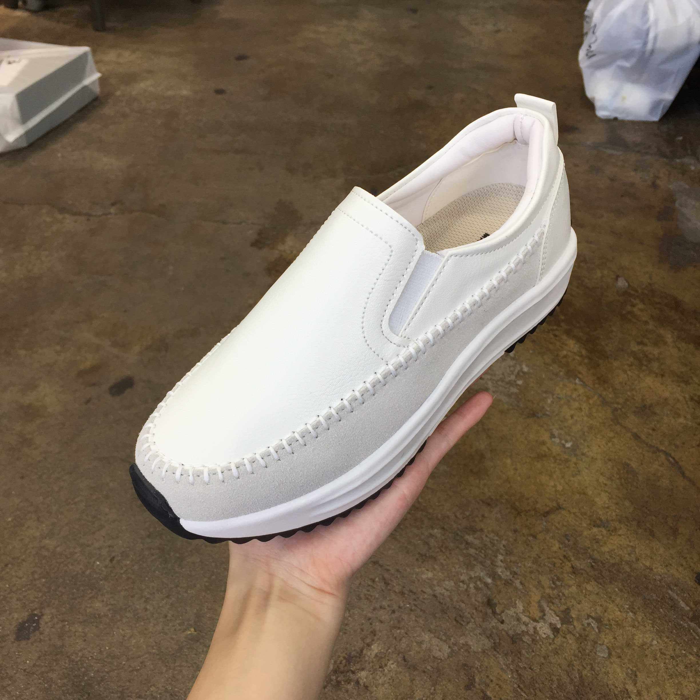 小小苏韩国直邮松糕厚底增高单鞋