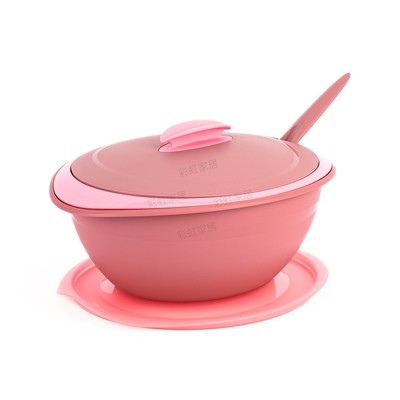 双层椭圆微波碗保鲜盒