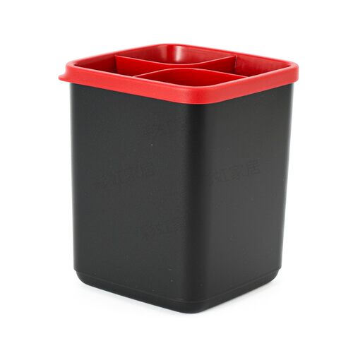 （海）特百惠1.8L多功能收纳盒 厨房家用筷子勺子茶几桌面收纳盒