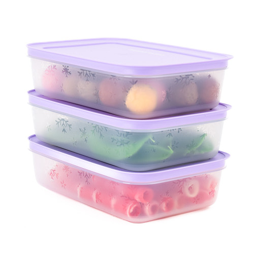 特百惠1L新雪影冷冻保鲜盒