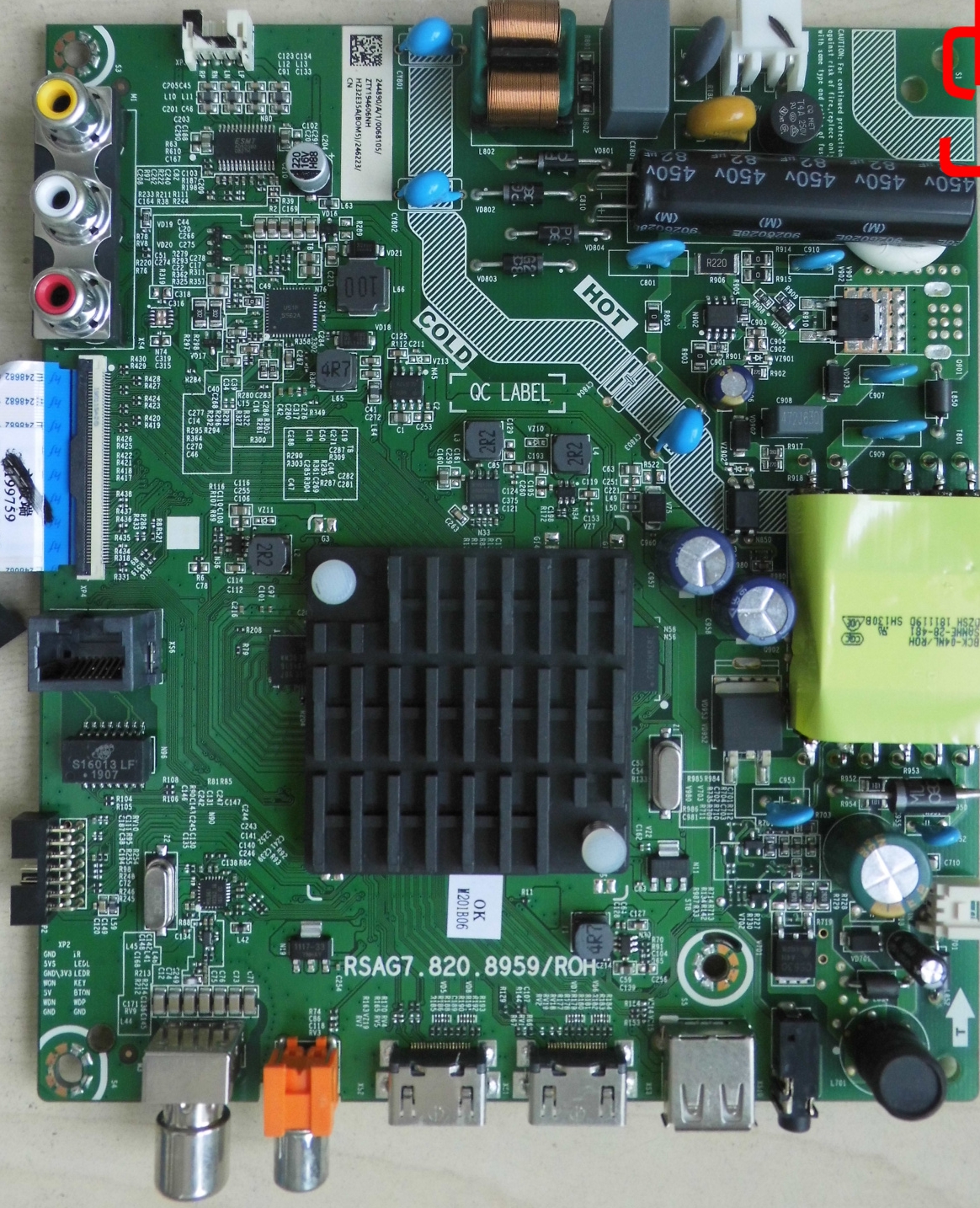 海信HZ32E35A(BOM5)246228/246223主板RSAG7.820.8959