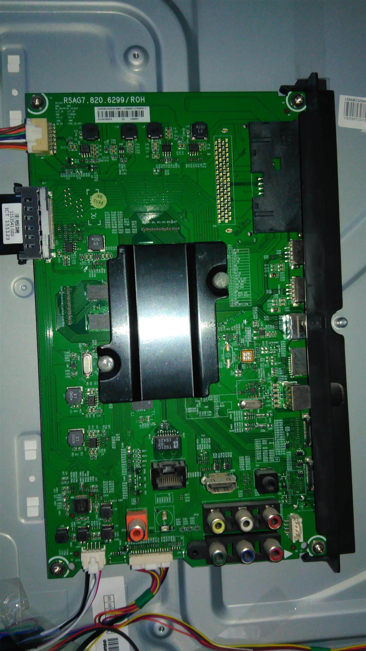 海信LED55K5100U /191038/191039主板RSAG7.820.6299屏HD550DU-B8