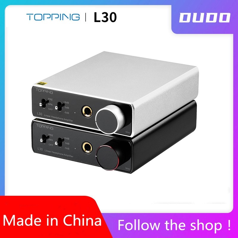 L30 Headphone Amplifier 6.35MM NFCA HiFi RCA Hi-Res pre-amp