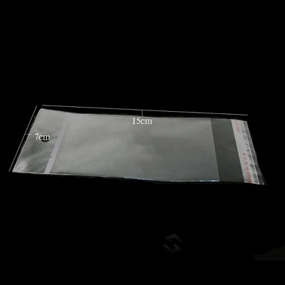 100 pcs Transparent Self Adhesive Seal Plastic Storage Bag O