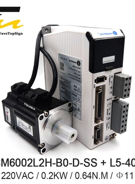 Leadshine 200w Servo Motor ACM6002L2H B0 D SS V1.0+Servo Dr