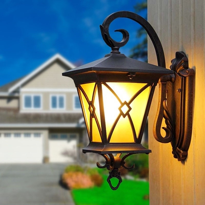 Gate Stone Column Wall Lights External Wall Lamp Outdoor Wat