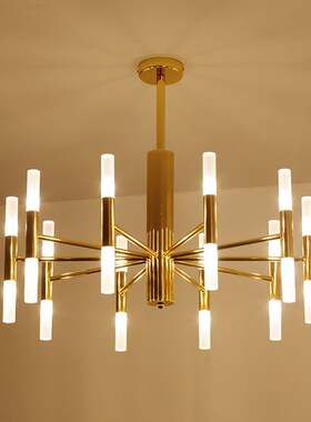Modern Gold Ceiling Lights 20 heads Restaurant Kitchen Dinin
