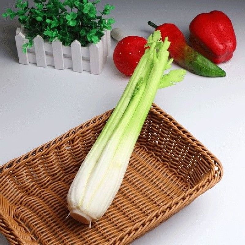 PU Simulation Vegetable Fruit Celery Celery Parsley Feel