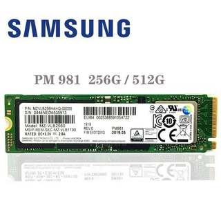 SAMSNG SSD M.2 PM981 256GB 512GB Solid State Hard Disk M2 SS