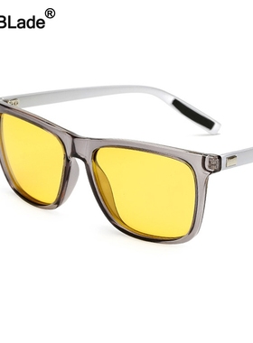 High quality HD Polarized Sunglasses Yellow Lens Night Visi