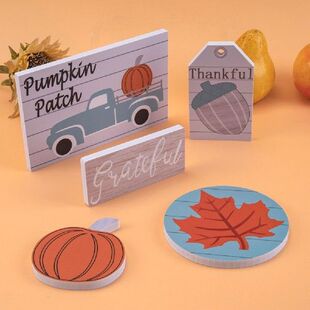 Layered Tray Decor Thanksgiving Sign Ornament Farmhouse