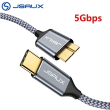 USB C to Micro B 3.0 Cable Jsaux 5Gbps Data Connector Adapt