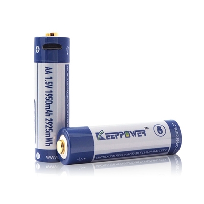 2pcs Original Keeppower P1450U1 AA Micro USB 14500 battery