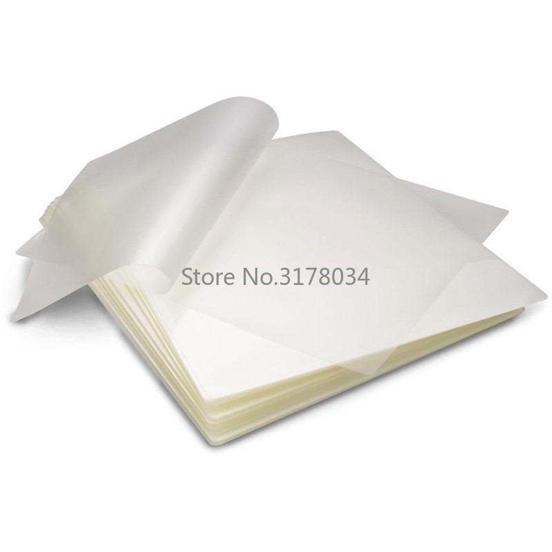 50pcs/lot a4 thermal laminating film pet plastic laminator s