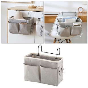 Bedside Hanging Organizer Pocket Storage Bag Wardrobe