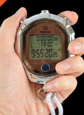 Sports Stopwatch Timer Counter Second 1/1000 Chronograph
