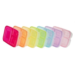 Meal Prep Containers 3 Compartment Food Storage Containers M